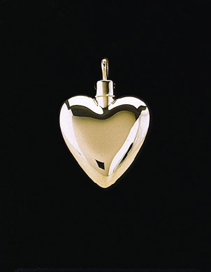 Keepsake Pendant - Sterling Silver Heart 4