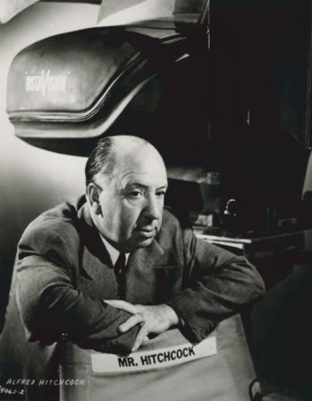 Alfred Hitchcock — 1960 publicity photo (public domain)