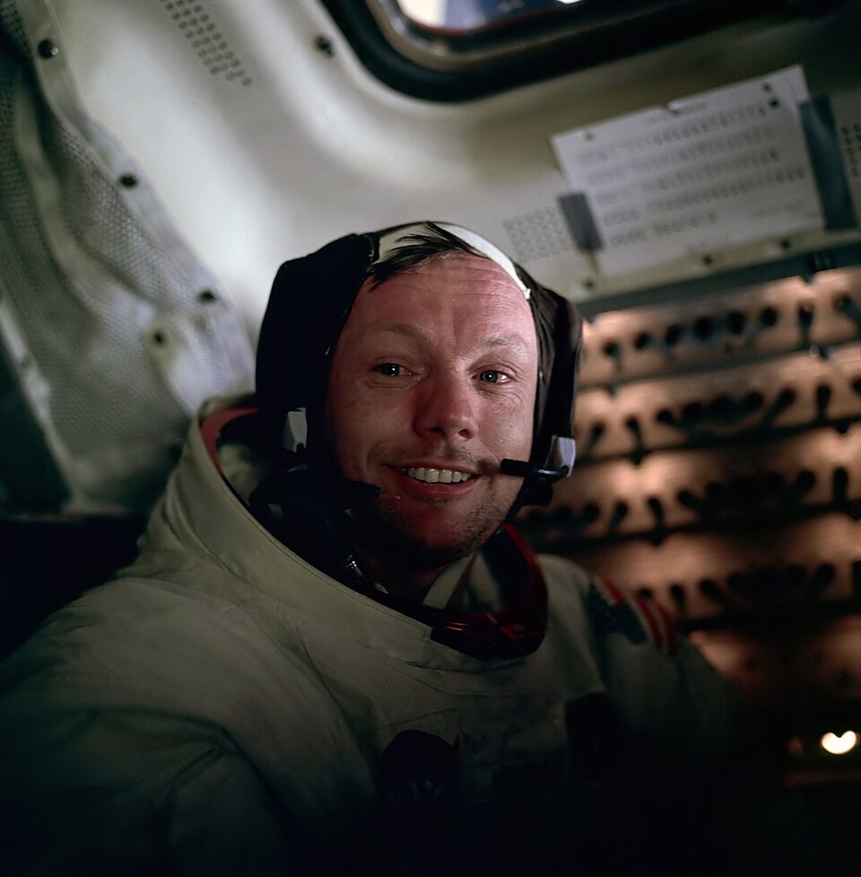 Neil Armstrong — NASA portrait (public domain)